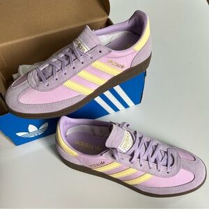 ADIDAS Handball Spezial OG-Powder Plum/Bliss Lilac/Almost Yellow-Women’s 8/6.5Y
